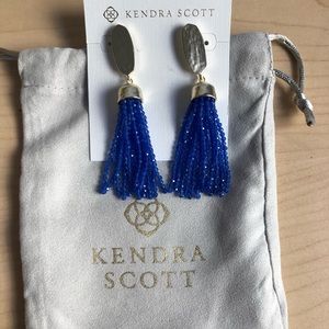 Kendra Scott Jewelry - Kendra Scott cobalt statement earrings Kendra Scott Jewelry - Kendra Scott cobalt statement earrings